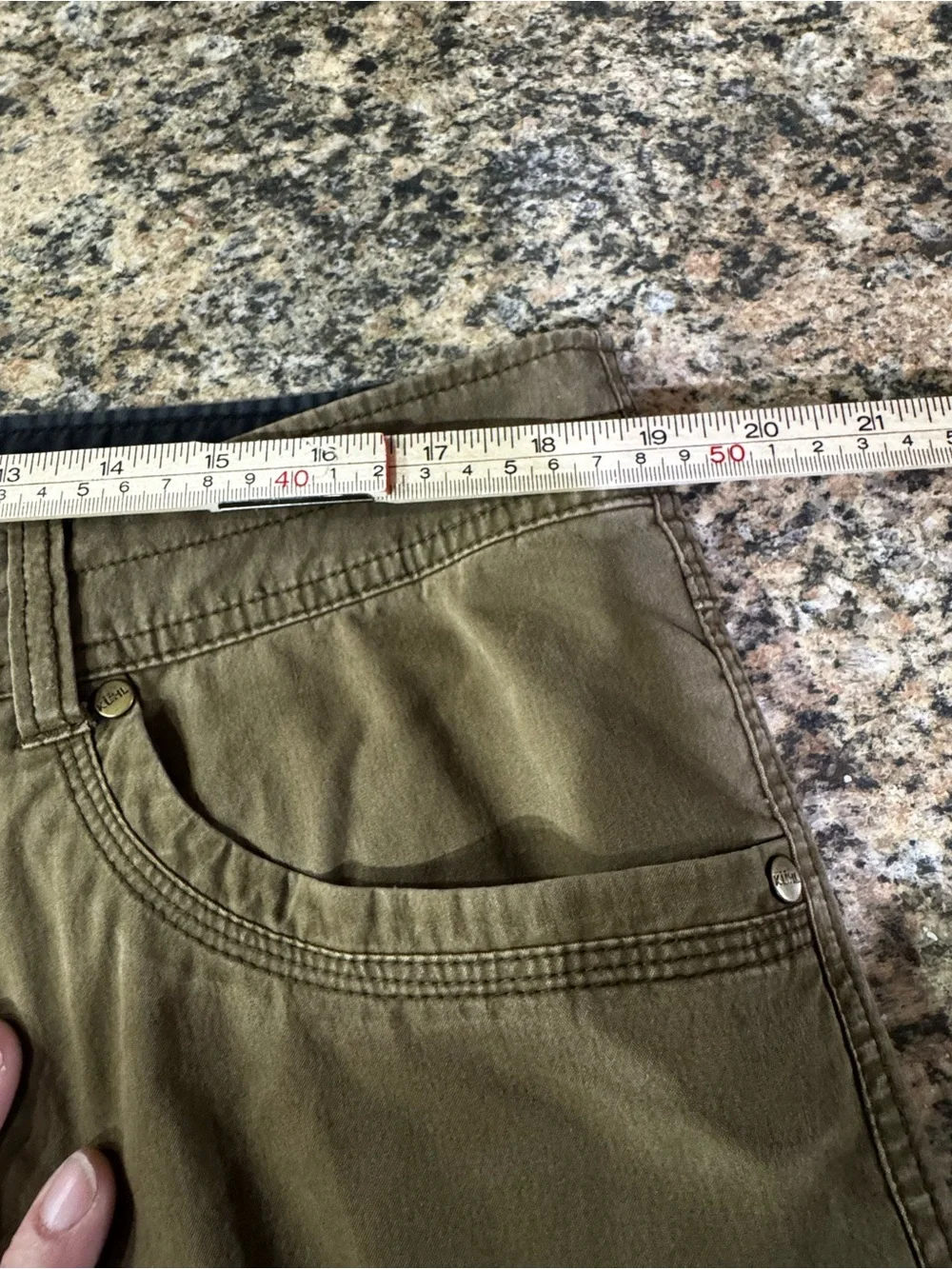 KUHL Revolver Pants Men 38x30 khakis Brown Hiking Outdoor Cargo Vintage Patina